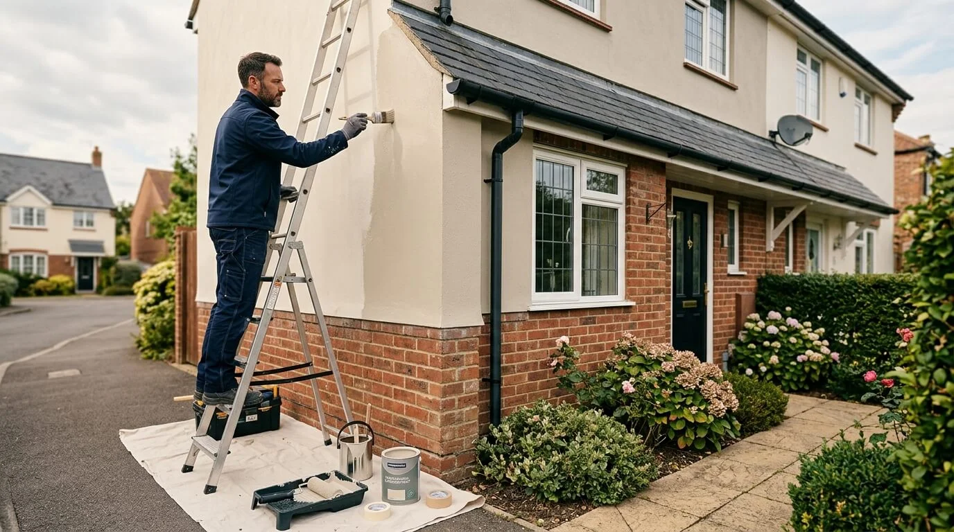 Exterior painting Warrington