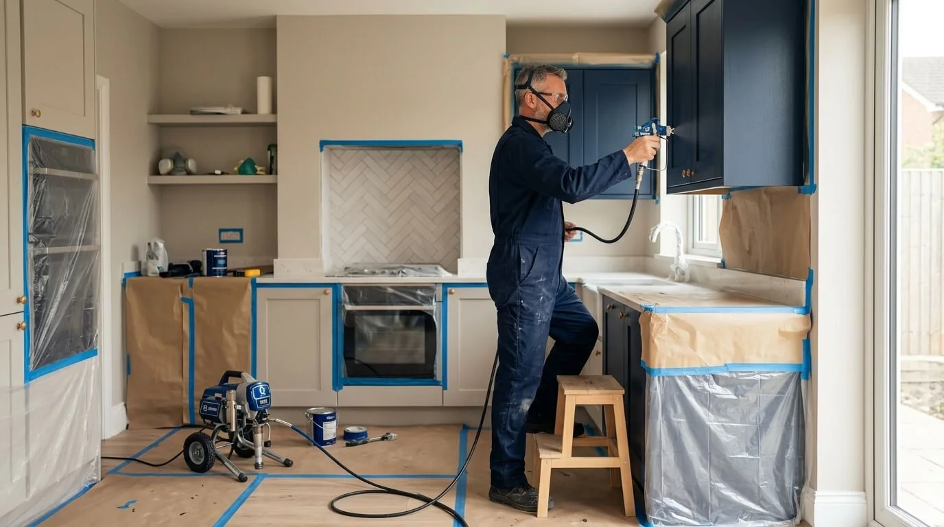Kitchen spraying Warrington