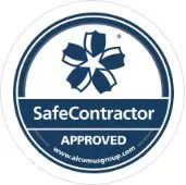 Safe Contractor logo Warrington